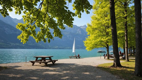Découvrez les meilleurs campings autour du lac d'annecy