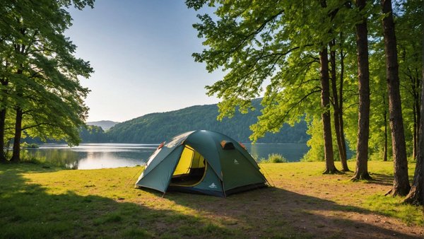 Découvrez le camping du lac de la seigneurie près du ballon d'alsace