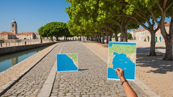 Explorez les trésors de la région avec la carte de l'île de ré