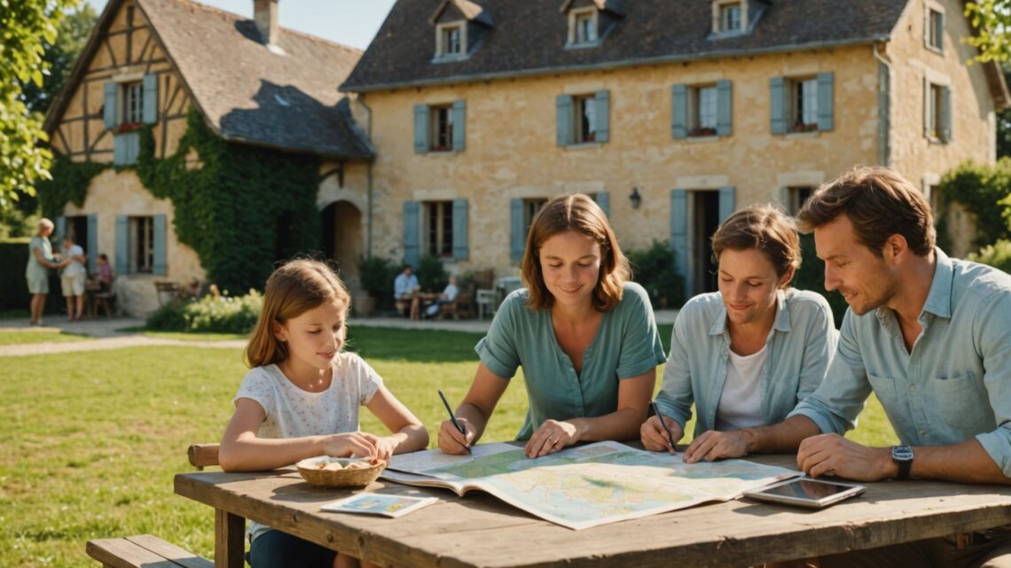 Comment organiser des vacances en famille en indre loire ?