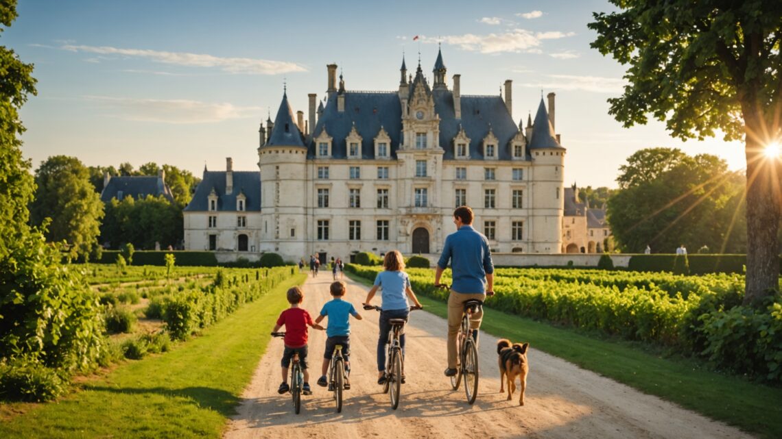 Idees de sejour en famille autour des chateaux de la loire