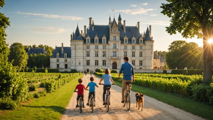 Idees de sejour en famille autour des chateaux de la loire
